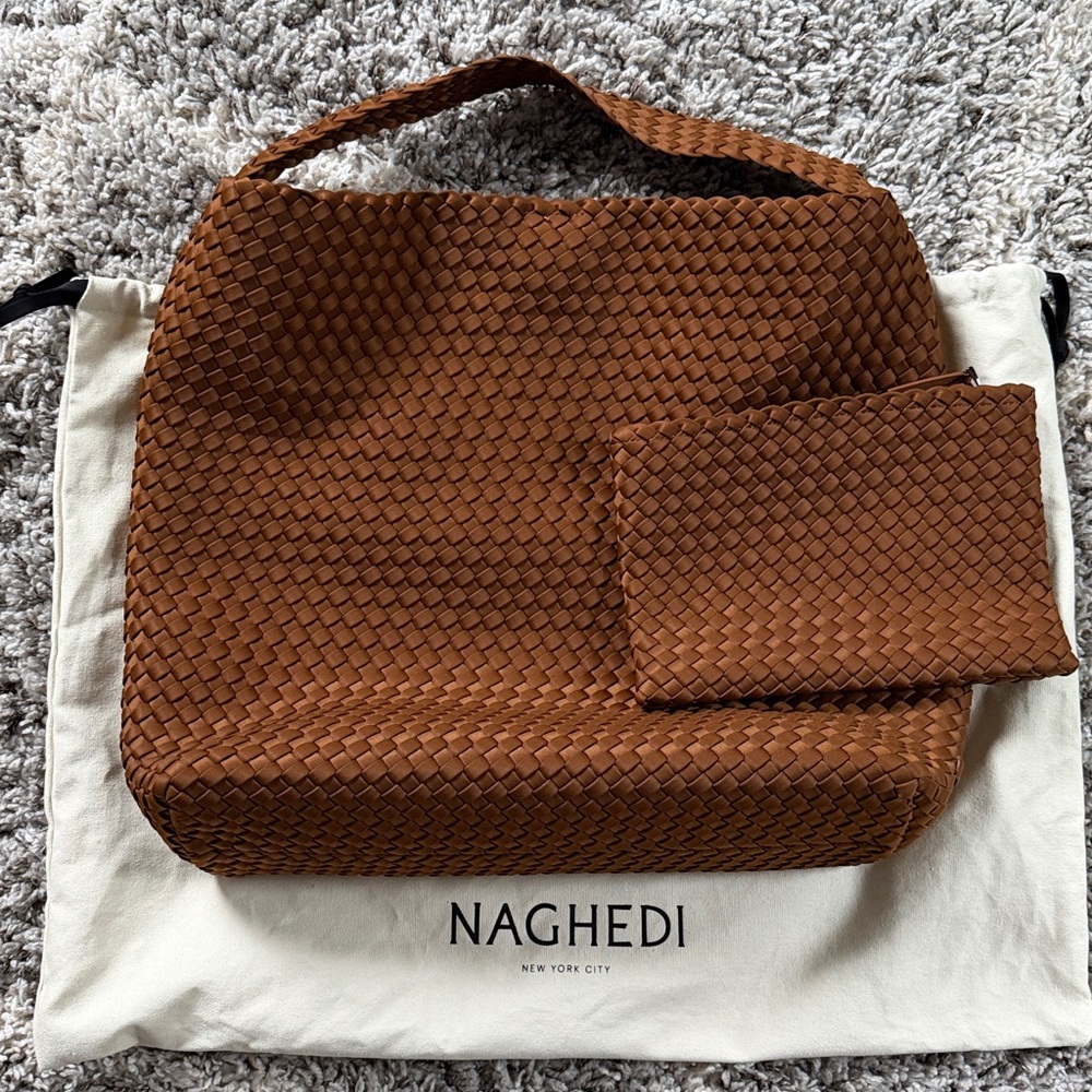 Naghedi Large Nomad Hobo - Teak - Picture 5 of 8